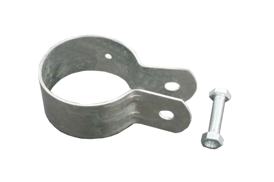 Les colliers ronds galvanisés